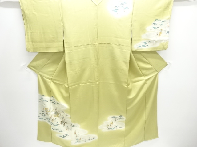 JAPANESE KIMONO / HOMONGI / POEPLE IN THE PAST